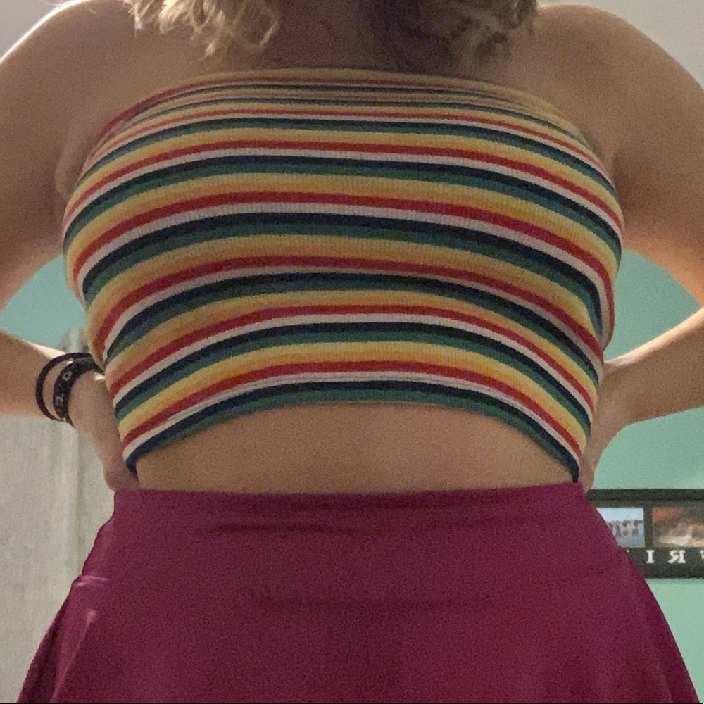 american eagle tube top